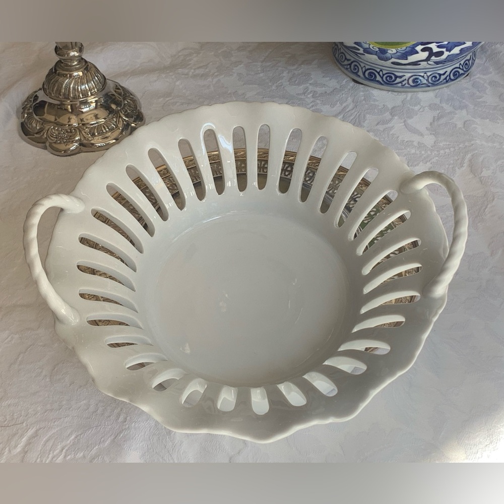 Godinger Porcelain Basket - Picture 11 of 13